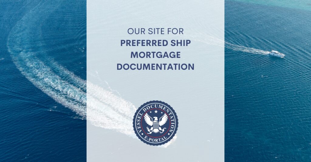 preferred ship mortgage documentation